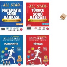 Newton Yayınları Newton Lgs 2027 8. Sınıf Matematik + Türkçe Soru Bankası ve Haftalık Deneme 4lü Set + Telefon Standı
