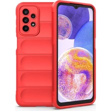 Renas Store Samsung Galaxy A23 4g Kılıf Optimum Silikon - Kırmızı