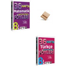 Yargı Yayınevi Yargı Lgs 2027 8. Sınıf Matematik ve Türkçe Haftalık Ödev Föyleri + Telefon Standı