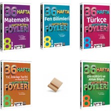 Yargı Yayınevi Yargı Lgs 2027 8. Sınıf Tüm Dersler Haftalık Görev Föyleri 5li Set + Telefon Standı