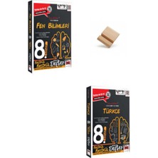 Yargı Yayınevi Yargı Lgs 2027 8. Sınıf Fen Bilimleri ve Türkçe Fasikül Akıllı Defter + Telefon Standı