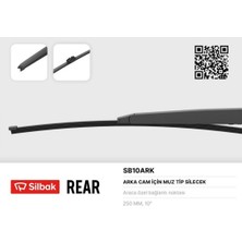 Silbak Ece-Umay Silecek Süpürgesi Arka Muz Tipi C5 Iii 02/08 Clio Iv 09/12 BOY:250MM