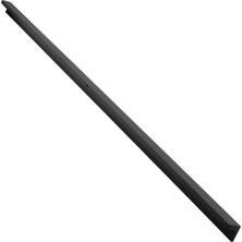 Renas Store Lada Mat Siyah Renk Metal 800 mm 80 cm Uzun Mobilya Çekmece Dolap Kulpları Mutfak Dolabı Kapak Kulbu