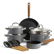 Greenpan Mayflower Pro 13 Parça Pişirme Seti | Thermolon™ Seramik Yüzey | Pfas, Pfoa ve Ptfe Içermez |