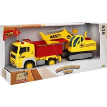 sbodurhome S00001999 1/20 Inşaat Araçları 2li Ses/ışık -Sun