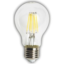 sbodurhome 1 Adet Cata Ct 4217 LED Rustik Ampul 8W 3200K Gün Işığı E27 Duy
