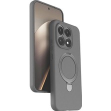 Vintessy Xiaomi Mi 15T Regal Magsafe Standlı Kapak - Titan Gri