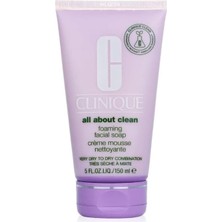 Renas Store Clinique Foaming Sonic Facial Soap 150 ml Temizleme Jeli 1 Paket (1 x 150 Ml)