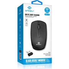 Hsc Bilişim Arbaks ARB-M02 2.4ghz Nano Alıcılı Mouse