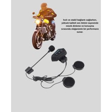 Fiberliz BT22 Kablosuz Kask Kulaklığı – Bluetooth 5.0, Intercom, Su Geçirmez ve Uzun Ömürlü Batarya Yeni Nesil