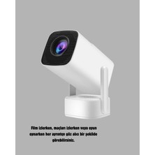 Mrt Teknik 720P Hd Projeksiyon Cihazı – Uzun Ömürlü Ampul, Canlı Renkler ve Evde Sinema Keyfi