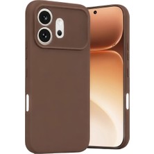 Mrt Teknik Newface Huawei Honor 600 First Silikon - Kahverengi
