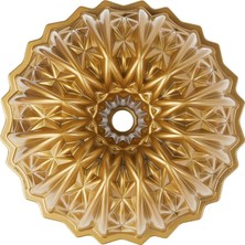 Nordic Ware Pişirme Kalıbı Kesim Kristal Kalıp Alüminyum Altın, 25,4 cm x 25,4 Cm, Nw 92877