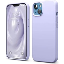 Akmanora Newface Apple iPhone 14 Kılıf First Silikon - Lila