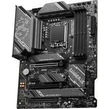 Esranın Dünyası Msı MB Z790 Gamıng Plus Wıfı Soket 1700 Ddr5 7200MHZ(OC) Pcı-E Gen5 M.2 Usb3.2 Dp HDMI 1x2.5g Lan