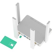 Esranın Dünyası Keenetic Runner 4g N300 Wi-Fi Mesh Ebeveyn Kontrol Fiber Vpn Router 4g Modem Cat.4 4X100MBIT/S