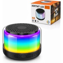 Techora Sale Bt - Sd - USB Şarjlı Rgb Işıklı Bluetooth Wireless Speaker Hoparlör 3W PL-4675 BX40