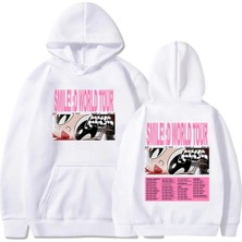 Tarzsokak Beyaz Kıyafetleri Porter Robinson Gülümseme Dünya Turu Sudaderas Para