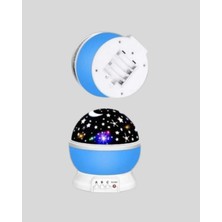 Shoplet Renkli LED Gece Lambası 6 Işık Modlu Çocuk Odası Atmosfer Aydınlatma