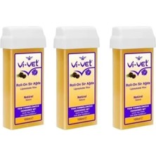 3 Adet Vi-Vet Naturel Roll-On Sir Ağda 100 ml