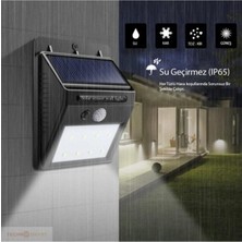 Hareket Sensörlü Solar Dış Mekan Lambası