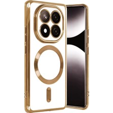 Elivora Newface Xiaomi Redmi Note 15 Pro 5g Kross Magneticsafe Kapak - Gold