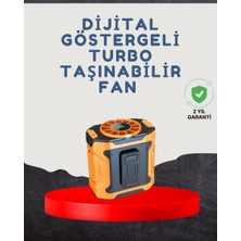 Ankaverse Yüksek Kapasiteli Turbo Taşınabilir Fan