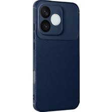 Elivora Newface Huawei Honor 600 Lite Auto Focus Karbon Kapak - Lacivert