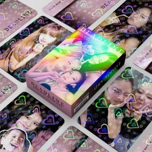 Kpop Dünyası Blackpınk '' Deadline '' Çift Yön Baskılı Hologramlı / Lomo Card Seti (60 Pcs)