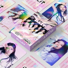 Kpop Dünyası Illıt Çift Yön Baskılı Hologramlı / Lomo Card Seti (60 Pcs)