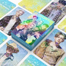 Kpop Dünyası Enhypen '' The Sin : Vanısh '' Çift Yön Baskılı Hologramlı / Lomo Card Seti (60 Pcs)