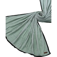 Mim Eşarp ve Şal Biyeli Müslin Düz Renk Şal 90X190CM