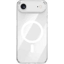 Yavuz Group Newface Apple iPhone 17 Air Kılıf Pc Real Magsafe Kapak - Şeffaf