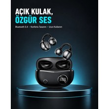 A-Luxe Açık Kulak Bluetooth Kulaklık 5.4 Aptx Destekli Ergonomik Tasarım