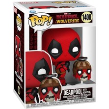 Ozka Concept Funko Pop! & Buddy: Deadpool & Wolverine - Headpool ile Deadpool