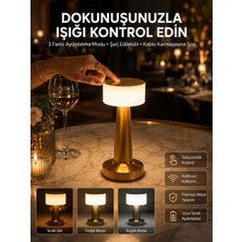 ALFA AKSESUAR 03 Dekoratif Masa Lambası Dokunmatik Renk Değiştirebilen Gece Lambası