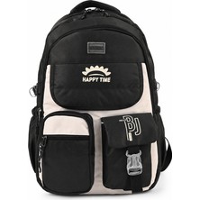 Wander Bag 7340 Kore Tarzı Çok Bölmeli, Geniş Iç Hacimli, Suluk Cepli Okul ve Günlük Sırt Çantası