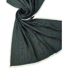 Mim Eşarp ve Şal Biyeli Müslin Düz Renk Şal 90X190CM