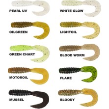 Ryuji Swim Worm 5.5cm Tpr Kokulu Silikon