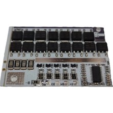 Voltaj 4s 100A Lifepo4 Balanslı Bms Kartı Beyaz Pcb