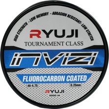 Ryuji Invızı 1000M Clear Fluorocarbon Kaplama Misina