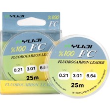 Ryuji %100 Fc 25M Fluoro Carbon Leader Misina