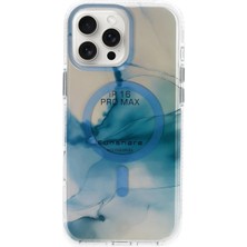 Ece-Umay Joko Iphone 16 Pro Max Phantom Magsafe Kapak - Mavi