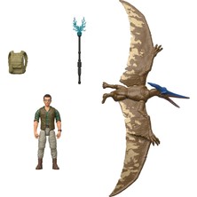 Ozka Concept Jurassic Rebirth Human & Dinosaur Figür Paketi, Dr Henry Loomis & Pteranodon, Film Doğ