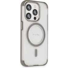 Ece-Umay Joko Iphone 15 Pro Hilton Magsafe Kapak - Titan Gri