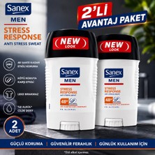 Sanex Men Stress Response Anti Stress Sweat 48H Erkek Stick Deodorant 2’li Avantaj Paket