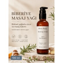 Minia Bahçe Biberiye Masaj Yağı – 100 ml | Bitkisel Yağlarla Vücut ve Masaj Bakımı