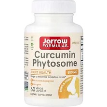 Jarrow Formulas Zerdeçal ve Kurkumin Phytosome, 500 Mg, 60 Bitkisel Kapsül.