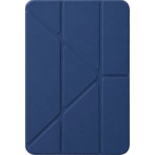 Dolapmix Newface Apple iPad 2025 10.9 10.nesil (A16) Mera Kalemlikli Tablet Kılıfı - Lacivert
