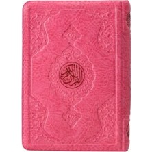 2 Renkli Pembe Hafız Boy Kur'an-I Kerim Kılıflı 2 Renkli Kuranı Kerimler